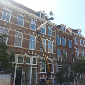 Schilderwerk gevel hoog